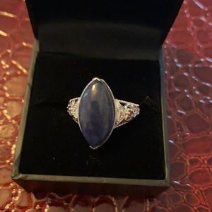 Ladies Rhodolite Garnet Ring.